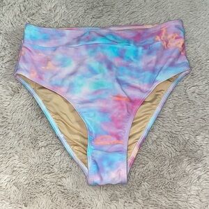 NWT beach joy high waist bikini bottoms